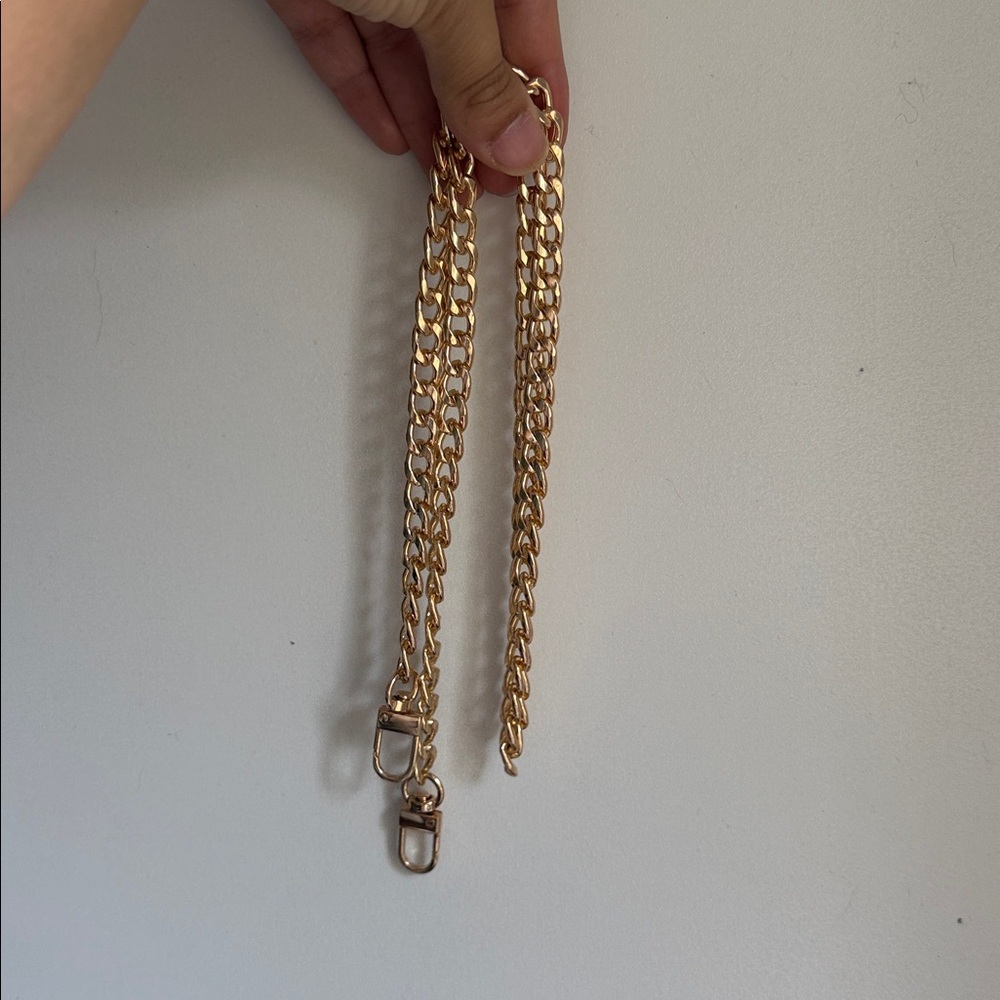 32” Chain Straps for Handbags or Wallet On a Chain (WOC) Gold